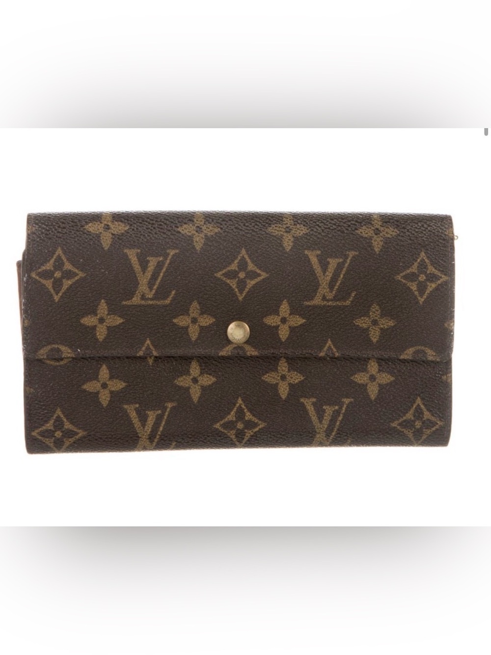 Louis Vuitton Monogram Canvas Sarah wallet
